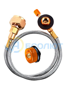 Адаптер, переходник для заправки туристических газовых баллонов Огонёк OG-TRD05